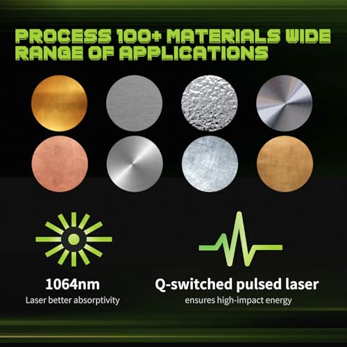 LumiTool 20W True Fiber Laser Engraver - 10X Faster AI Fiber Laser Engraving Machine for Metal, Jewelry, Leather & More - AI-Powered, Deep Engraving, Cloud Data, Compact & Affordable Lumitool