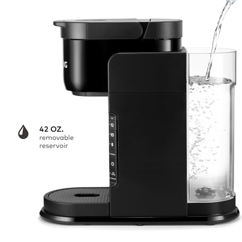 Keurig K-Express Single Serve K-Cup Pod Coffee Maker, 3 Brew Sizes, Strong Button Feature, 42oz Removable Reservoir, Black Keurig