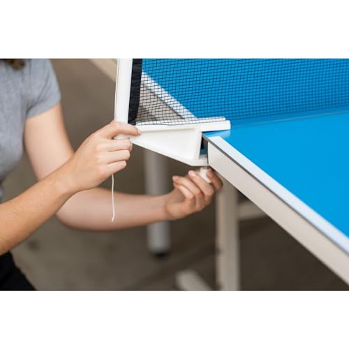 STIGA XTR Professional Outdoor Table Tennis Tables – All Weather Aluminum Waterproof Outdoor or Indoor Design with Net & Post - 10 Minute Easy Assembly Ping Pong Table with Compact Storage STIGA