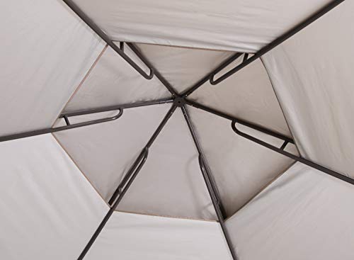 ShelterLogic Outdoor 11' x 11' Magnolia Vented Soft Top Gazebo and Screenhouse ShelterLogic