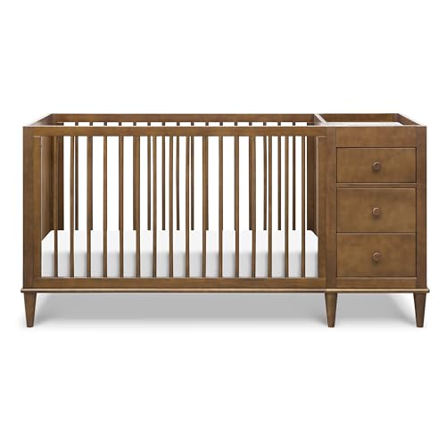 DaVinci Marley 3-in-1 Crib and Changer Combo in Walnut DaVinci