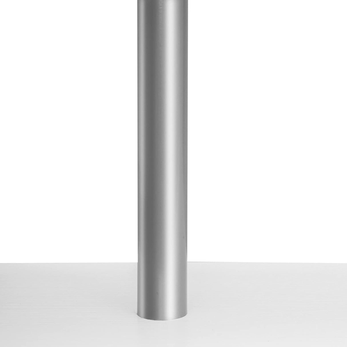 HOMCOM 55" Rotating L-Shaped Corner Desk with 3-Tier Storage Shelves in White HOMCOM