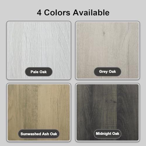 OAKHAM HOME Fluted TV Stands for Living Room, Heavy Duty Entertainment Center with Storage, Mid Century Modern Television Stands for 50/55/60/65 TV, Oxford Media TV Console (Sunwashed Ash Oak) OAKHAM HOME