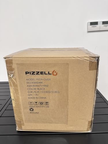 PIZZELLO Outdoor Pizza Oven 4 in 1 Wood Fired 2-Layer Detachable Outside Ovens With Pizza Stone, Pizza Peel, Cover, Cooking Grill Grate, Pizzello Gusto PIZZELLO
