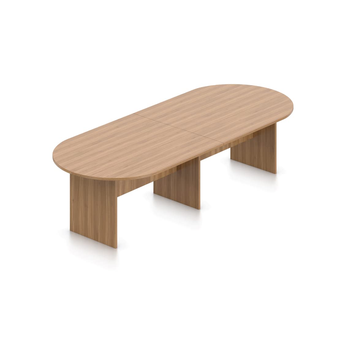 GOF 10FT Conference Table, Dark Cherry, Espresso, Artisan Grey, Mahogany, Walnut (10ft Table, Walnut) GOF