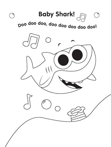 Super Simple™ Sing & Color: Baby Shark Coloring Book (Super Simple Kids Coloring Books) WoodArtSupply