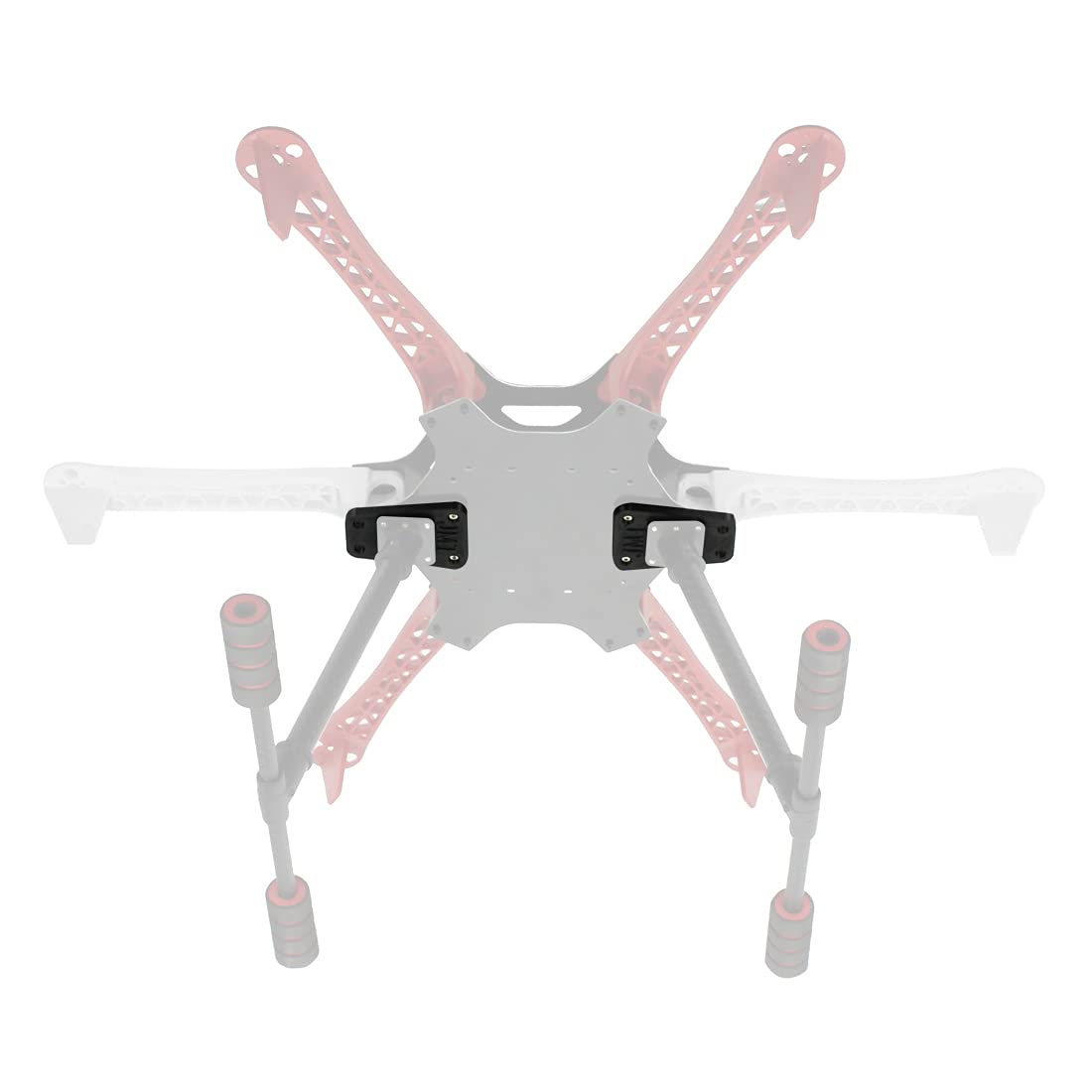 QWinOut F550 Airframe RC Hexacopter Drone Kit DIY PNF Unassembly Combo Set with Kkmulticopter Flight Controller for Beginners (with Battery and Remote Controller) QWinOut