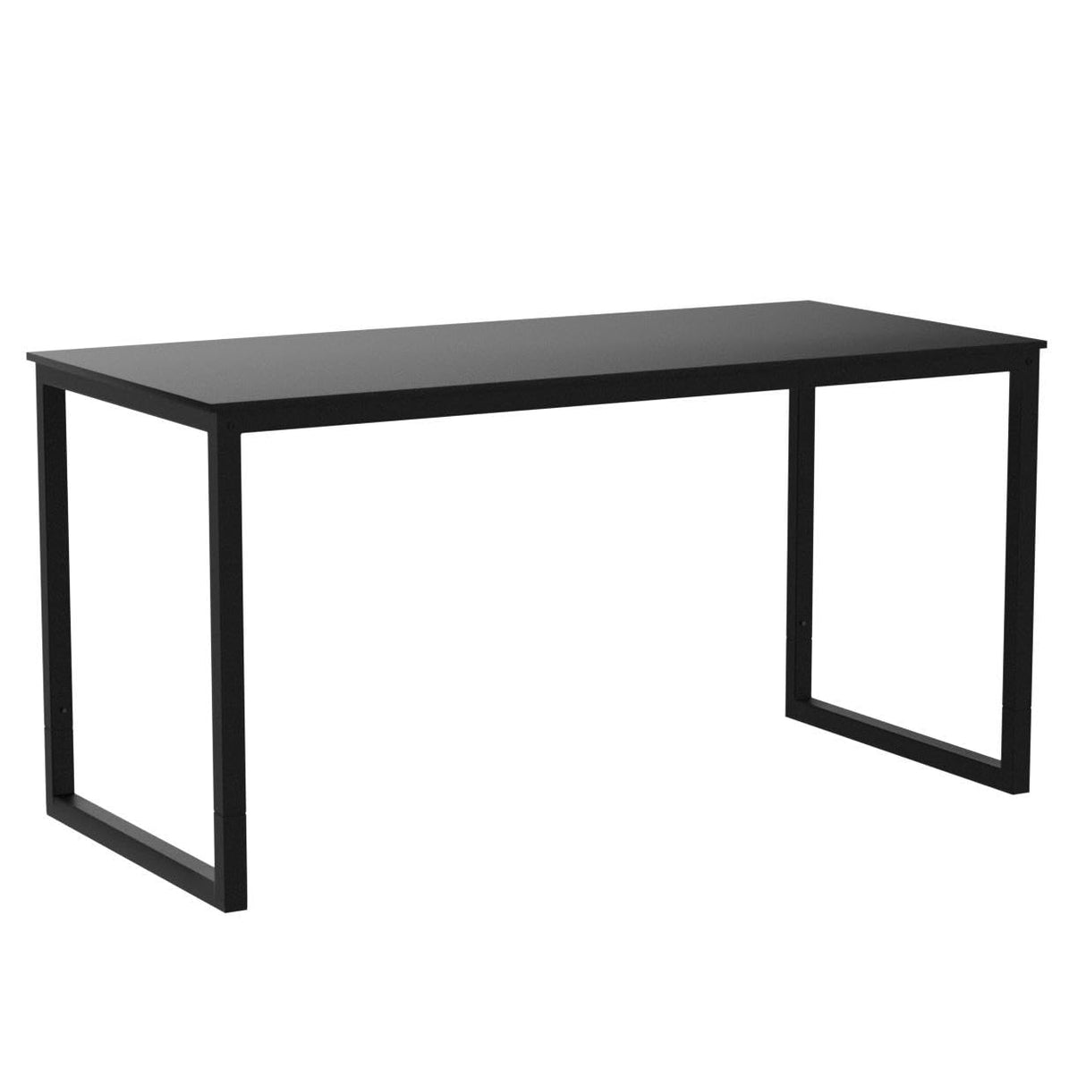 ZenStyle Computer Desk 55" Large Office Desk Computer Table Laptop PC Simple Study Writing Desk for Home Office, Black ZenStyle