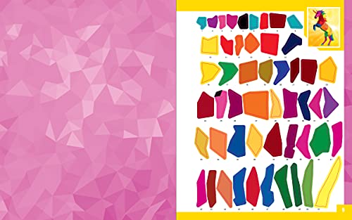 Sticker Mosaics Jr.: Sparkly Unicorns: Create Magical Pictures with Glitter Stickers! Castle Point Books