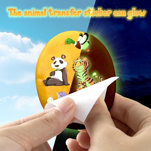 Sea Shell & Rock Painting Kit Glow in The Dark Creative Craft Kits Art Supplies for Kids Arts & Crafts Toys for Boys and Girls Ages 6-12 Art Painting Gift for Birthday Activities Aokna