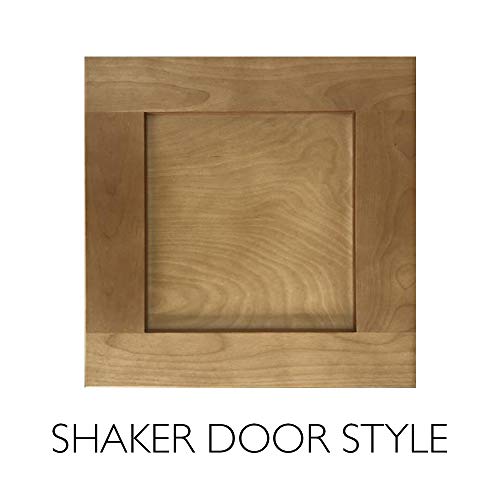 Design House Brookings 36 Inch Bathroom Vanity, Ready to Assemble, Solid Wood, Birch, 587139 Design House