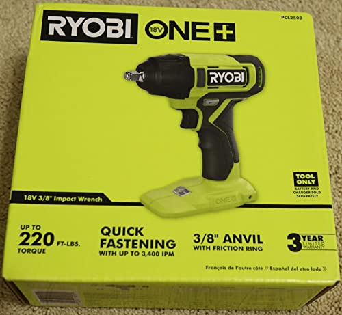 Ryobi PCL250B Cordless 3/8 in. Impact Wrench (Tool Only) RYOBI