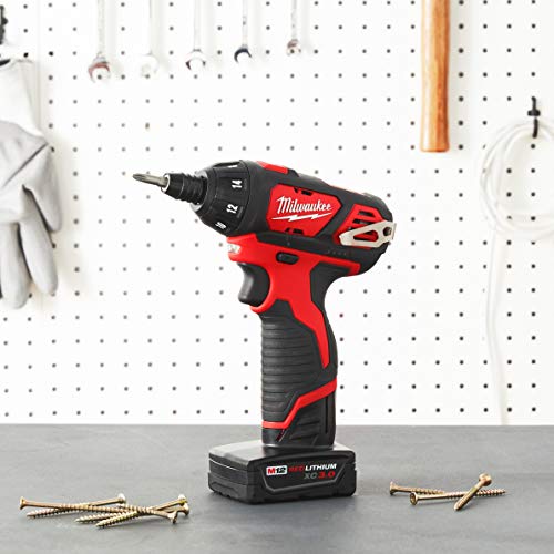 Milwaukee 2401-20 M12 12-Volt Lithium-Ion Cordless 1/4 in. Hex Screwdriver (Tool-Only) Milwaukee