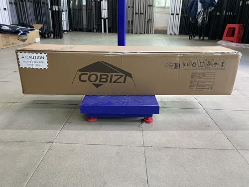 10x10 Pop Up Canopy Tent with 4 Sidewalls and Mesh Windows 2.0, Waterproof Commercial Instant Gazebo Tent Outdoor Canopy Tents for Party/Exhibition/Picnic with Carry Bag,4 Stakes & Ropes (Black) COBIZI