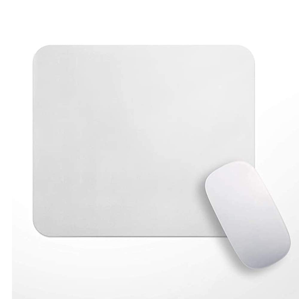 MR.R Sublimation Blanks 9.4''x7.8''x0.12'', White Square Mouse Pad 3mm Thickness for Sublimation Heat Transfer Printing (12 Pieces) MR.R