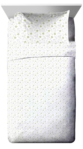 Jay Franco Disney Lilo and Stitch Twin Size Comforter Set - 5 Piece Bedding Includes Sheet Set & Pillow Covers - Super Soft Cozy Bedding Jay Franco