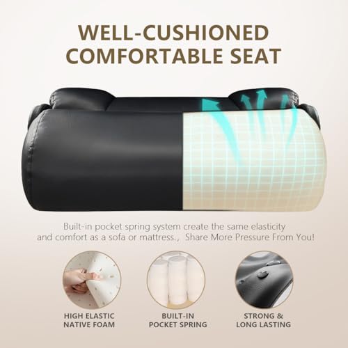 500 lbs Drafting Chair Tall Office Chair with Flip-up Armrests for Standing Desk Executive Ergonomic Computer Leather Desk Chair with Lumbar Support, Adjustable Foot Ring for Home or Drawing Use BOSMILLER