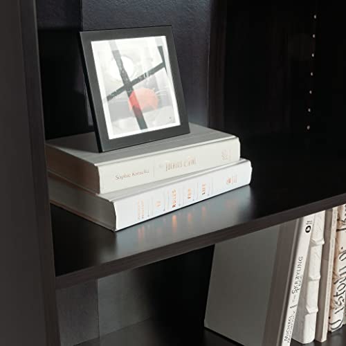 Sauder Beginnings 5 Bookcase/Book shelf, L: 24.57" x W: 11.50" x H: 71.18", Cherry Sauder