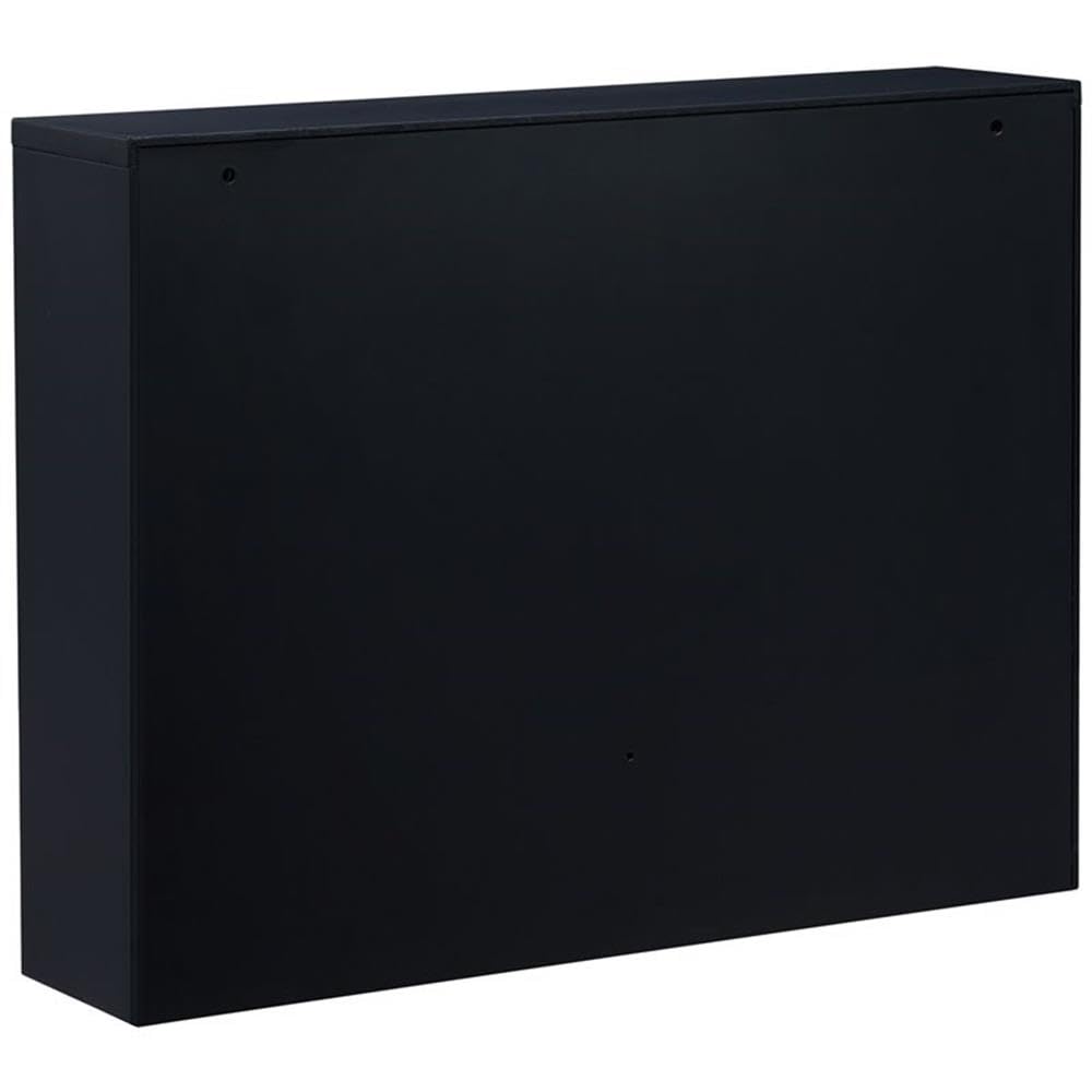 SEI Furniture Willingham Wall Mount Folding Desk, Black SEI Furniture