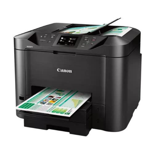 Canon Office and Business MB5420 Wireless All-in-One Printer,Scanner, Copier and Fax, with Mobile and Duplex Printing, Black, Desktop Canon