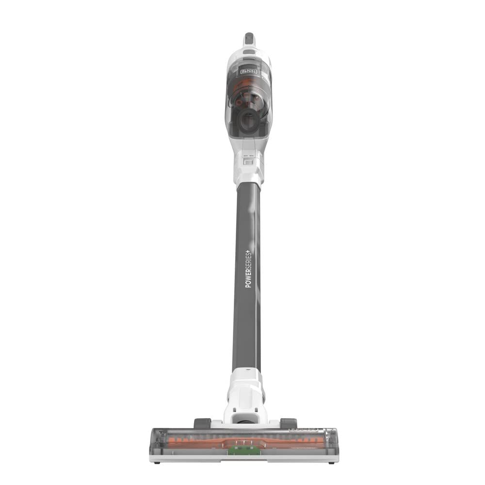 BLACK+DECKER POWERSERIES+ 20V MAX Cordless Stick Vacuum with LED Floor Lights, Lightweight, Multi-Surface (BHFEA520J) , Gray BLACK+DECKER
