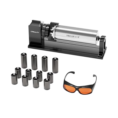 Creality Falcon Rotary Roller, Engravering Accessories 3-in-1 Kit for Creality Falcon A1 Laser Engraver Creality