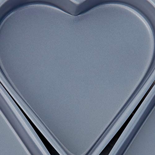 Fox Run Linked Heart Cake Pan, 4-Inch, Preferred Non-Stick Fox Run