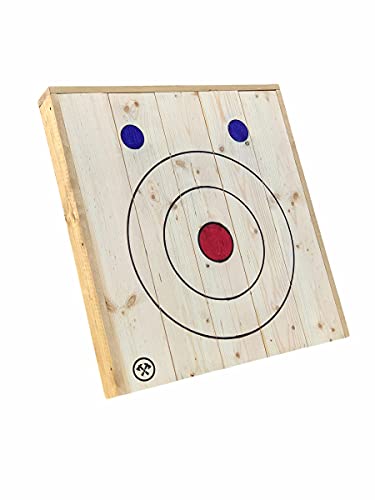 Generic Leaning Axe and Knife Throwing Target - Tomahawk Targets WoodArtSupply