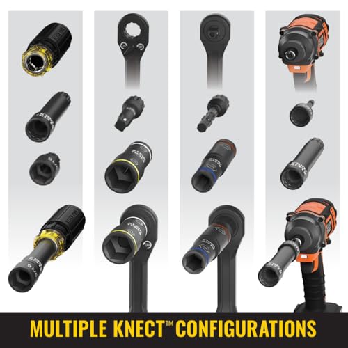 KNECT 11"-1 Ratcheting Impact Rated Screwdriver/Nut Driver Klein Tools