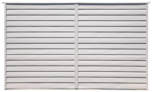 Arrow Select 10' x 4' Outdoor Lockable Steel Storage Shed Building, Flute Grey Arrow