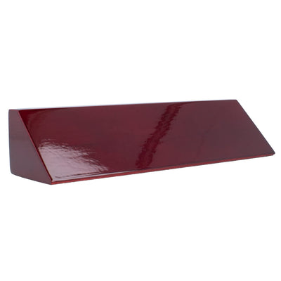 ExcelMark Blank Wood Desk Nameplate - 2" x 8" (Rosewood)