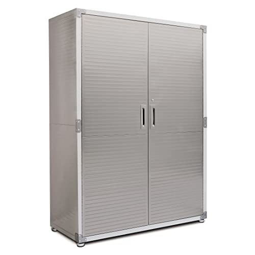 Ultra HD Mega Storage Cabinet - Stainless Steel Seville Classics