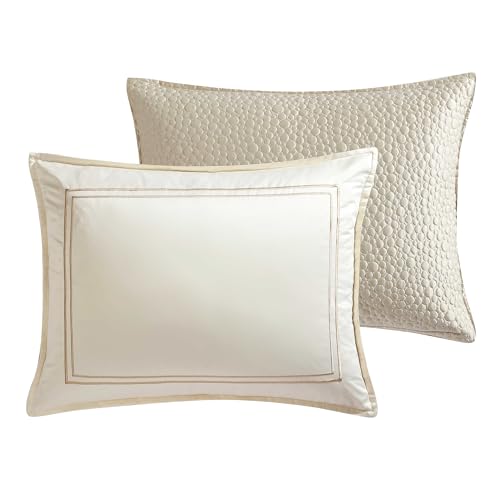 Riverbrook Home Rings Comforter Set, King, Gold, 8 Piece Set Riverbrook Home
