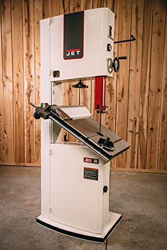 JET 18-Inch Woodworking Bandsaw, 1-3/4 HP, 1Ph 115/230V (JWBS-18) Jet