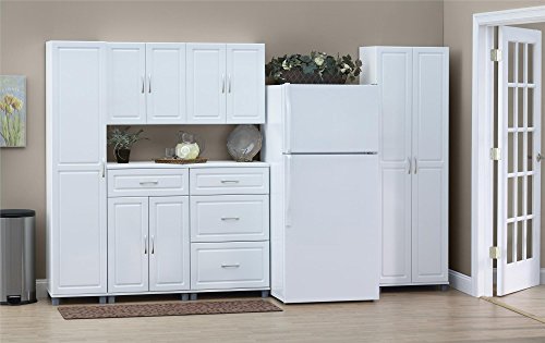 SystemBuild Evolution Kendall 54" Wall Cabinet in White SystemBuild