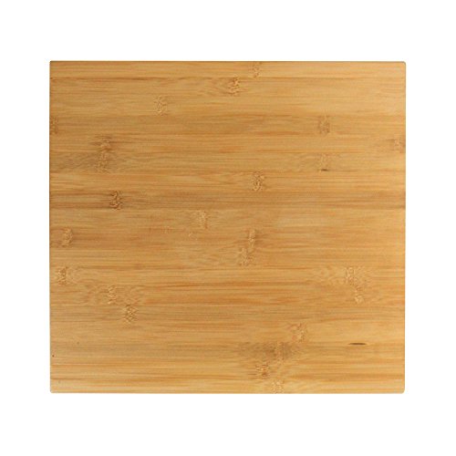 Oceanstar Design Group Bamboo Kitchen Trolley, Natural Oceanstar