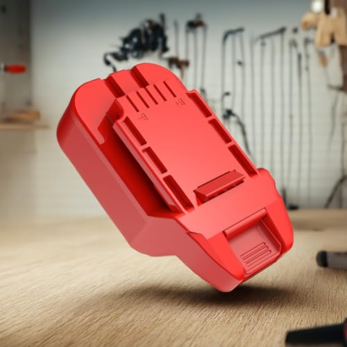 Adapter Upgrade for Bauer 20v Tools - Used for DeWalt 20v MAX Slider Li-Ion Batteries Installation and Power Supply - 1 Adapter Only LQ-18RY