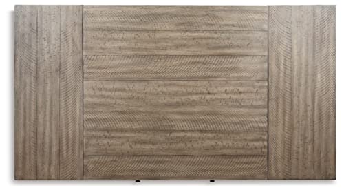 Signature Design by Ashley Skempton Farmhouse Rectangular Dining Room Table with Storage, White & Light Brown Signature Design by Ashley