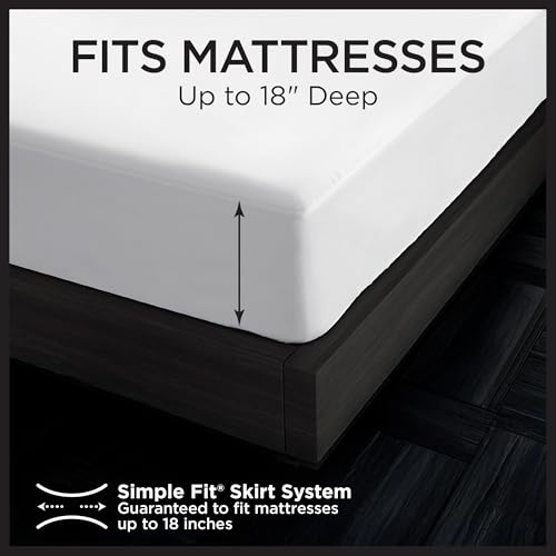 Protect-A-Bed Essential Mattress Protector Full, Dust Mite Resistant, Noiseless and Odor-Resistant Mattress Cover, 100% Waterproof Top, Machine Washable, Fits 11"-18" Mattresses Protect-A-Bed