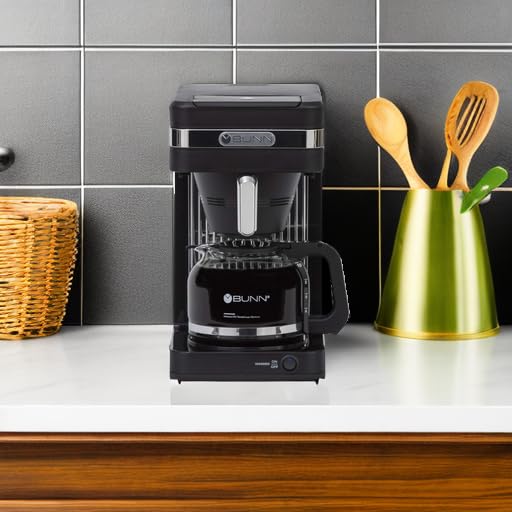 BUNN CSB2B Speed Brew Elite 10-Cup Coffee Maker, Black/SST BUNN