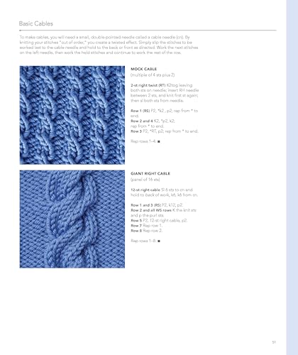 Vogue® Knitting The Learn-to-Knit Book Sixth&Spring Books