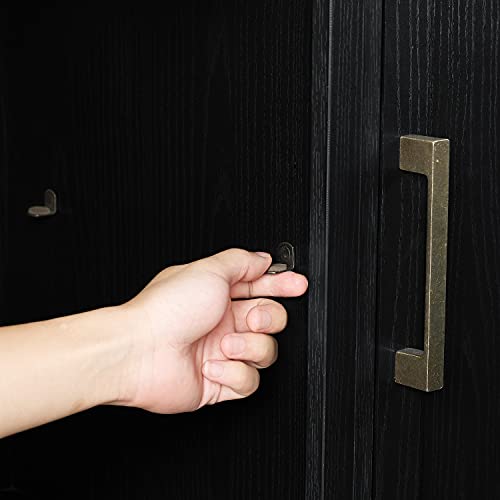 Crosley Furniture Camden Corner TV Stand for 65+ inch TVs, Entertainment Center with Storage Shelves, Black Crosley Furniture