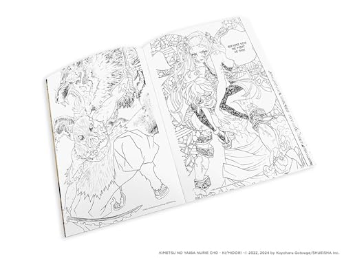Demon Slayer: Kimetsu no Yaiba: The Official Coloring Book 3 WoodArtSupply
