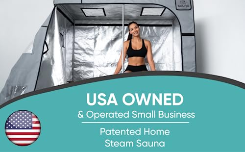 Sauna Rocket 3-Person Full Body Portable Sauna | in-Home Use for Relaxation, Recovery, and Wellness (Tent & Steamers) Sauna Rocket