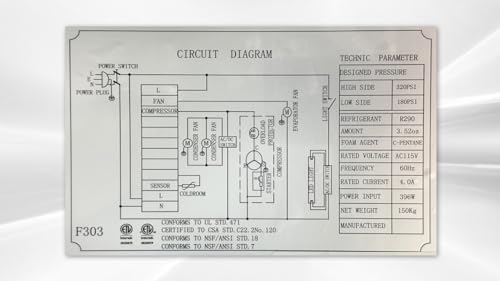 Beer Keg Dispenser Kegerator Commercial Refrigerator 72" Brew Fridge cooler Stainless steel NSF 4 Tap, Black, Three Half Keg, 2 Tower UDD24-72 cooler depot