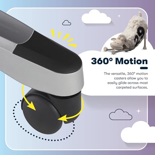 Serta Amplify Executive Office Chair with Faux Leather and Mesh, Adjustable Ergonomic Comfy Seat with Lumbar Support, Modern Computer DeskChairs, Swivel Rolling Wheels, Black Serta