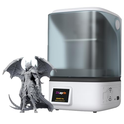 OLAPRIN Resin 3D Printer, 4K Resolution, Equipped with 6.6 Inch Monochrome Screen, 145x90x150mm Build Volume Printing Size, Higher Resolution Resin Printer OLAPRIN