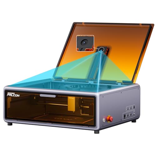 Creality Laser Engraver Falcon A1 10W with Fully Enclosed Design High Compatibility & Easy Assembly,Speed up to 600mm/s, Precision Engraving Machine Creality