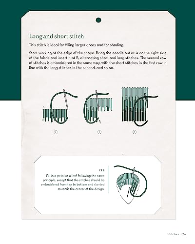 Embroidering Plants and Flowers for Beginners: 33 Plants to Stitch (Landauer) Ready-to-Use Embroidery Patterns Inspired by Nature, with Diagrams, Photos, a Stitch Guide, and Thread Suggestions Fox Chapel Publishing