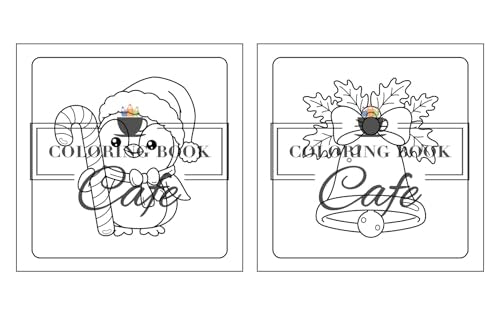 Cute Christmas: Bold and Easy Coloring Book for Adults and Teens Featuring Adorable Christmas Designs for Stress Relief and Relaxation WoodArtSupply